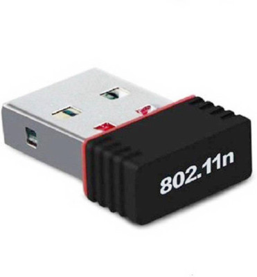 

TOLERAR High Speed Mini WiFi Dongle Receiver 300Mbps, USB 2.0 Wireless LAN Card , Network Connector, nano external dongle_09 USB Adapter(Multicolor)
