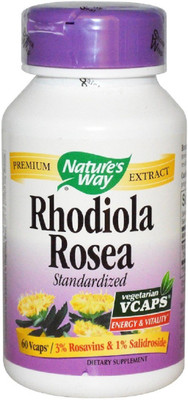 

Nature's Way Nature's Way, Rhodiola Rosea, Standardized,(60 No)