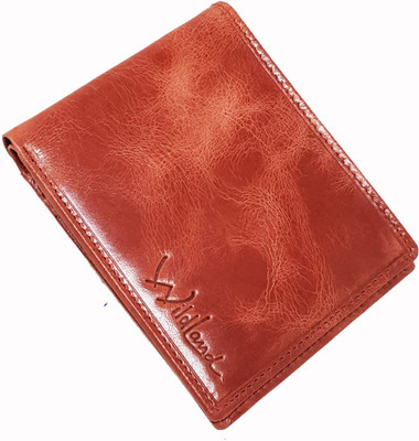 

Wildland Men Casual Tan Genuine Leather Wallet(8 Card Slots), Brown