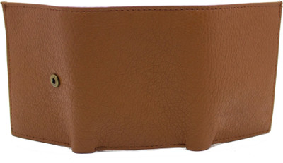 

MS Men Formal Brown Artificial Leather Wallet(4 Card Slots)
