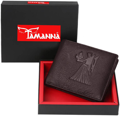 

Tamanna Men Casual Brown Genuine Leather Wallet(1 Card Slot)