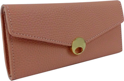 

opazo Girls Pink Artificial Leather Card Holder(9 Card Slots), Lite pink