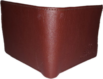 

long tree Men Brown Genuine Leather Wallet(3 Card Slots)