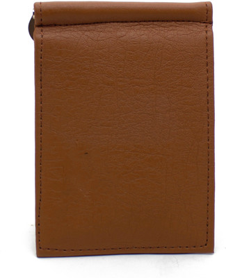 

Nietz Men Casual Brown Artificial Leather Wallet(6 Card Slots)