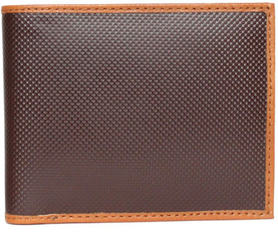 

New Line Men Casual Brown Genuine Leather Wallet(6 Card Slots)