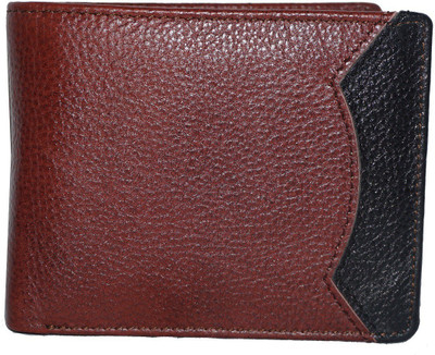 

MAAHIR COLLECTION Men Casual Brown, Black Genuine Leather Wallet(7 Card Slots)