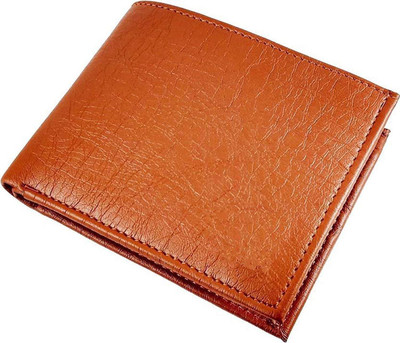 

FASHIONEVER Men Casual Tan Artificial Leather Wallet(6 Card Slots)