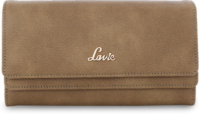 

Lavie Women Casual Beige Artificial Leather Wallet(12 Card Slots), Olive