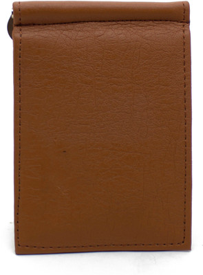 Nietz Men Casual Brown Artificial Leather Wallet(6 Card Slots)