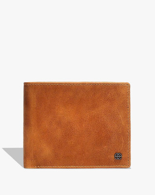 

Eske Men Formal Tan Genuine Leather Wallet(16 Card Slots), Cuoio