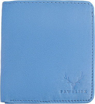 

FAWNLINK Men Blue Genuine Leather Wallet(7 Card Slots)