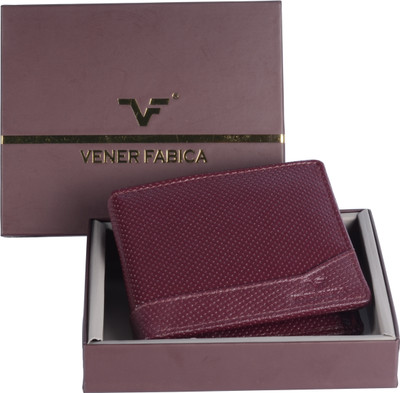 

Vener Fabica Men Multicolor Genuine Leather Wallet(9 Card Slots), Cherry