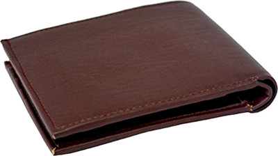 

Loopa Men Casual Brown Artificial Leather Wallet(3 Card Slots)