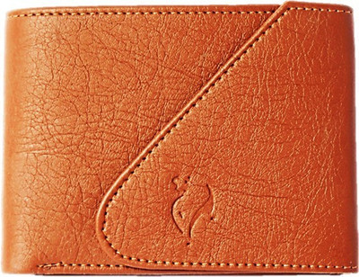 

White Bear Men Tan Artificial Leather Wallet(4 Card Slots)
