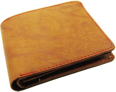 

Peacock Mundkar Boys Casual Tan Artificial Leather Wallet(8 Card Slots)