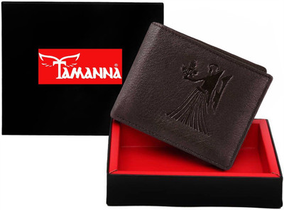 

Tamanna Men Casual Brown Genuine Leather Wallet(1 Card Slot)