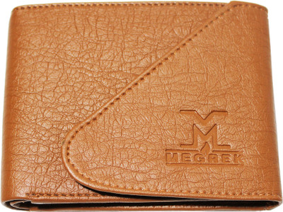

megrek Men Casual Tan Artificial Leather Wallet(4 Card Slots)