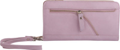 

ELLE Women Casual Pink Artificial Leather Wallet(11 Card Slots)