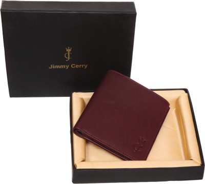 

Jimmy Carry Men Maroon Genuine Leather Wallet(5 Card Slots)