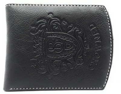 

SFN Boys Casual Black Artificial Leather Wallet(3 Card Slots)