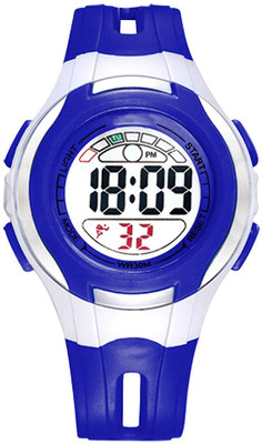 Time Up Cool Design Alarm & Chrono Feature Digital Watch  - For Boys & Girls