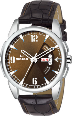 

MARCO ELITE DAY N DATE 39 MR 005 BRW-BRW Watch - For Men