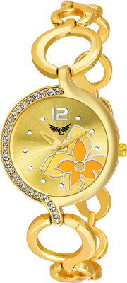 

Vills Laurrens -7013 Attractive Golden Watch - For Girls
