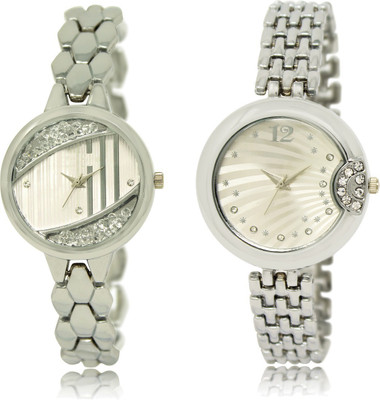 

The Shopoholic Fashionable Funky Look Silver Dial Analog Watch For Girls Fashion Watches For Womens Watch - For Women