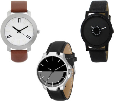 

TRUE KART ALK8056-Mens Exclusive (Casual+PartyWear+Formal) Designer Combo Watch - For Men