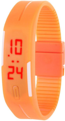 

ShoppingKiSite Silicone Led Sports Watches Men Women Dress Children Electronic LED Digital Watch Man Ladies Morning Running Watch - For Boys & Girls