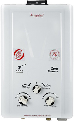 

Signoracare 25 L Gas Water Geyser(White, SCGWH-1007)