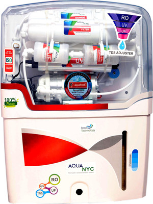

Aqua Fresh LAL NYC 15 L RO + UV + UF Water Purifier(Red)