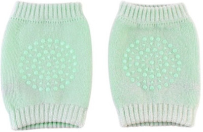 

Babymoon Anti-Slip Padded Stretchable Elbow Safety Protector Green Baby Knee Pads(Ultra protection)