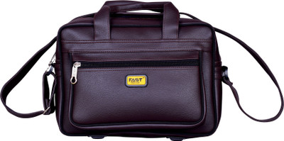 

Fast Fashion OFFICE BAG Waterproof Messenger Bag(Brown, 10 L)
