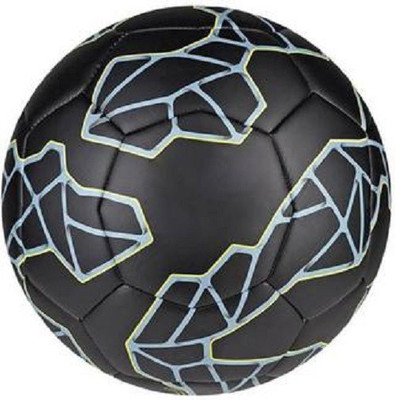 

oms best quality polyeurathene (PU) football messi black size  Football - Size: (Pack of 1, Black