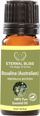 

Eternal Bliss Rosalina Essential Oil - Pure Natural Aromatherapy & Therapeutic Grade Oil For Skin Care & Hair Care Hair Oil (15 ML)(15 ml)