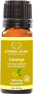 

Eternal Bliss Cananga Essential Oil - Pure Natural Aromatherapy & Therapeutic Grade Oil For Skin Care & Hair Care Hair Oil (15 ML)(15 ml)