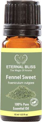 

Eternal Bliss Fennel Essential Oil Sweet - Pure Natural Aromatherapy & Therapeutic Grade Oil For Skin Care & Hair Care Hair Oil (15 ML)(15 ml)