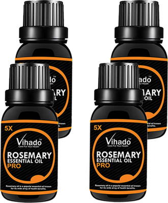 

VIHADO Rosemary Essential oil 5X FAST (20 ML) (Pack of 4)(20 ml)