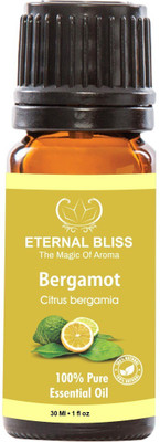 

Eternal Bliss Bergamot Essential Oil - Pure Natural Aromatherapy & Therapeutic Grade Oil For Skin Care & Hair Care Hair Oil (30 ML)(30 ml)