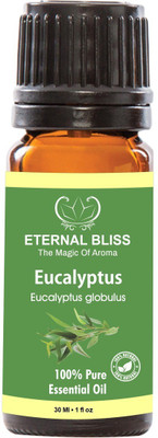 

Eternal Bliss Eucalyptus Essential Oil - Pure Natural Aromatherapy & Therapeutic Grade Oil For Skin Care & Hair Care Hair Oil (30 ML)(30 ml)