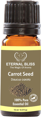

Eternal Bliss Carrot Seed Essential Oil - Pure Natural Aromatherapy & Therapeutic Grade Oil For Skin Care & Hair Care Hair Oil (15 ML)(15 ml)