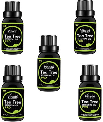 

VIHADO 100% pure and natural Tea Tree Oil 3X PRO (25 ML) (pack of 5)(25 ml)