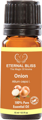 

Eternal Bliss Onion Essential Oil - Pure Natural Aromatherapy & Therapeutic Grade Oil For Skin Care & Hair Care Hair Oil (15 ML)(15 ml)
