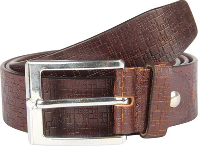 

Raza Men Casual Brown Genuine Leather Belt