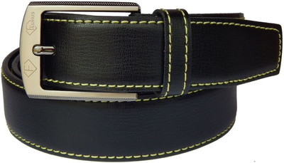 

Fashius Men Black Genuine Leather Belt