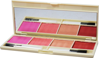 

Miss Gold Glow Pro Matte Collection 4 Color Blusher 6004-01(Multicolor)