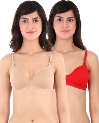 Clovia Women T-Shirt Non Padded Bra(Beige)