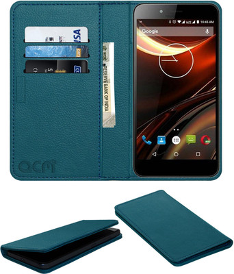 ACM Flip Cover for Swipe Elite Power 2.5d(Blue, Cases with Holder, Pack of: 1)