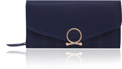 

MINAAR Casual Blue Clutch